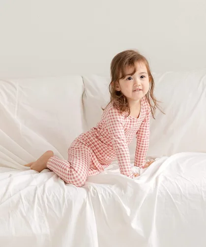 Miniatura 44 de AVAUMA Conjunto de pijama de algodón para bebés y niñas de 6 meses a 7 años