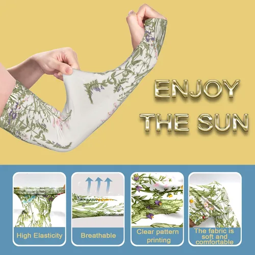 Miniatura 4 de Mangas de jardinería, mangas de enfriamiento de brazo de protección solar para jardinería, mangas a prueba de espinas para cubrir brazos para Planta
