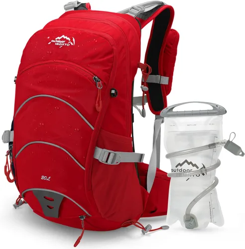 Miniatura 8 de IX INOXTO 20L Hydration Backpack, Waterproof Hiking Internal Frame Backpacks with 2L Hydration Water Bladder and Rain Cover