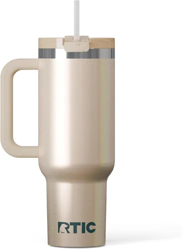 Miniatura 39 de RTIC Vaso Tumbler de Viaje por Carretera de 30 oz con Doble Pared Revestido de Cerámica Aislado Taza Portátil de Café de Viaje de Acero Inoxidable