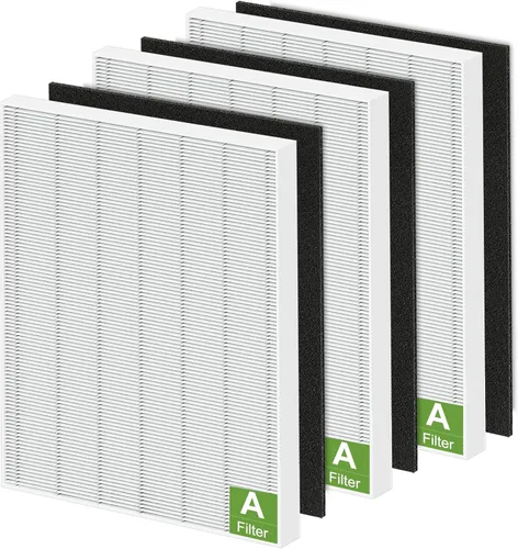 Filtros de repuesto HEPA 115115 A para purificador de aire Winix PlasmaWave C535 5300 5300-2 6300 6300-2 P300 AM90 C909 9800, 3 filtros True HEPA