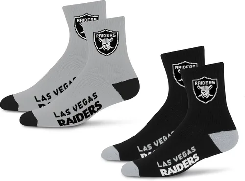 Miniatura 19 de For Bare Feet Calcetines quarter NFL unisex para adultos