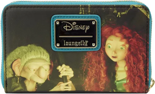 Miniatura 3 de Loungefly Disney Brave Merida Princess Scenes - Cartera con cremallera, Varios colores, Cartera