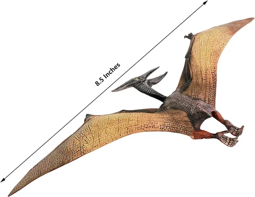 Miniatura 8 de Gemini&Genius Juguete de dinosaurio de Pterosaurio para niños, figura de dinosaurio de pterodáctilo, regalo para calcetines, recuerdo de fiesta