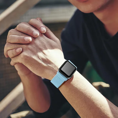Miniatura 6 de Lerobo - Correa trenzada compatible con Apple Watch Series 11 10 9 8 7 46mm 45mm 41mm Ultra SE 3 2 1 49mm Series 6 5 4 3 44mm 40mm 38mm 42mm