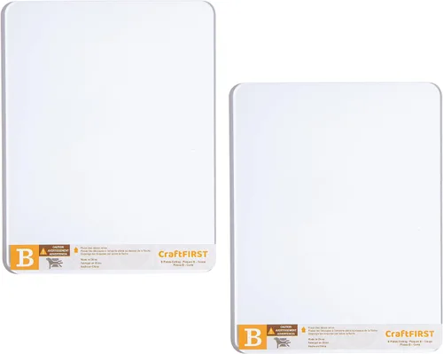 B Placa de Corte para Máquina Cuttlebug 5.87 x 7.75" Paquete de 2 Placas B