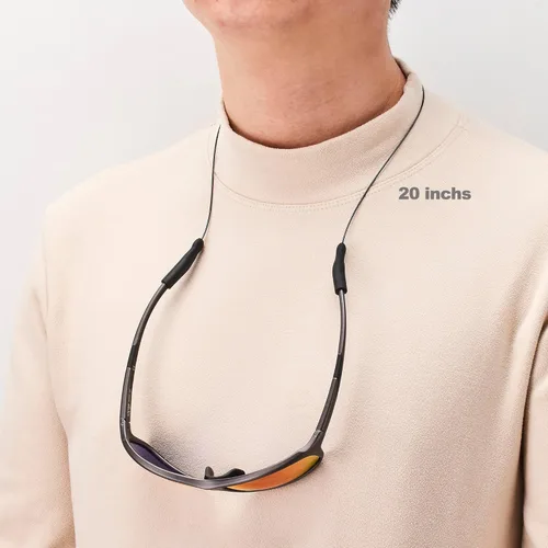 Miniatura 4 de Correa para Gafas - Correa para Gafas de Sol, Correas para Gafas Sin Cable de Cola, Cordón para Anteojos, Sujetadores de Gafas Alrededor del Cuello