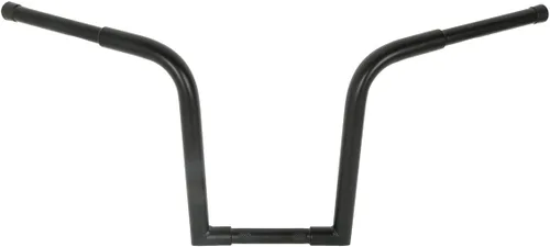 Miniatura 9 de XFMT - Manubrio de motocicleta color negro de 10" de elevación Batwing APE con colgadores de 1-1/4" para Harley Sportster XL Softail Dyna Road King