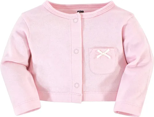 Miniatura 3 de Hudson Baby - Conjunto de vestido y cárdigan de algodón para niña