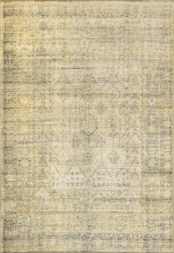 Miniatura 5 de nuLOOM Chana - Alfombra de área de tejido plano enmarcada con enrejado, 5 x 8 pulgadas, beige