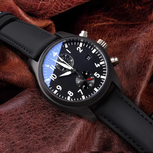 Miniatura 2 de Ritche - Correa de reloj de cuero de liberación rápida, 18, 19, 20, 21, 22, 23 y 24mm