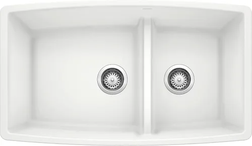 Miniatura 10 de Fregadero Blanco Performa Silgranit II Cascada., 441315 Trufa