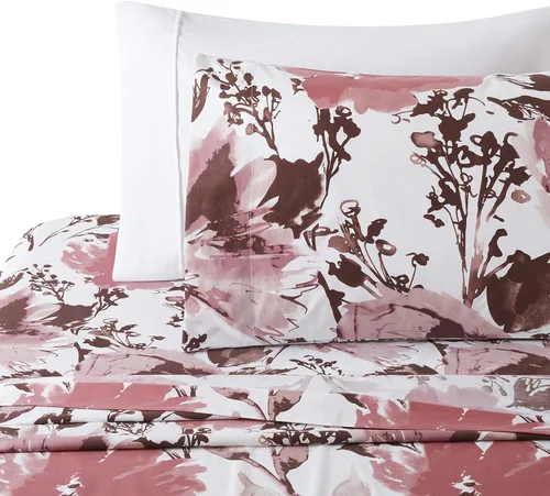 Miniatura 2 de Marina Decoration Ropa de cama ultra suave y sedosa con bolsillo profundo, rayón derivado de bambú para todas las estaciones, juego de sábanas de 6