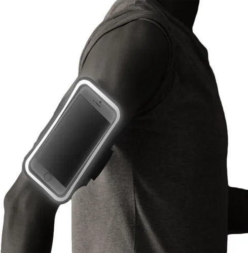 Miniatura 7 de RevereSport Brazalete para correr compatible con iPhone 12 Mini impermeable con bolsillos adicionales para llaves, dinero en efectivo y tarjetas