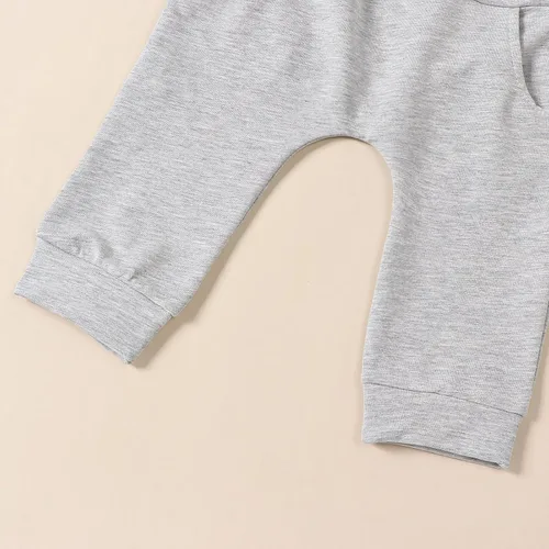 Miniatura 124 de Adobabirl Conjunto de sudadera y pantalones de Halloween para bebé, sudadera y pantalones con parche de calabaza para Halloween, otoño, ropa de bebé