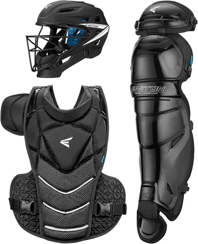 Easton | JEN SCHRO El mejor equipo de receptor de sóftbol de lanzamiento rápido | Juego de cajas | Certificado NOCSAE | Varios tamaños/colores Negro