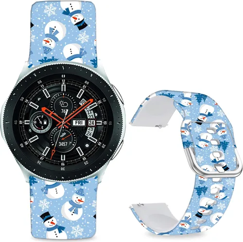 Miniatura 15 de Correas de reloj de dibujos animados de 0.787 in compatibles con Samsung Galaxy Watch 7/6/5/4 40/1.732 in/Galaxy Watch 1.654 in, correas deportivas