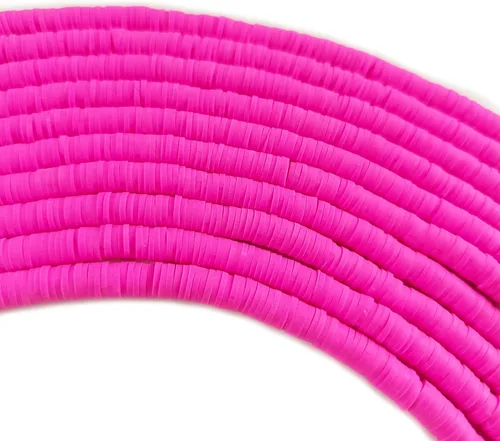 Miniatura 15 de 1800 cuentas espaciadoras redondas planas doradas de 6mm (0.236 in), cuentas de disco sueltas para hacer joyas para pulseras, collares, aretes DIY