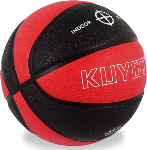 Miniatura 13 de KUYOTQ Kids Toddler Youth Adult Size 3/4/5/6/7 Basketball 22/25.5/27.5/28.5/29.5" Thickened Rubber or Faux Leather Indoor Outdoor Basketball for