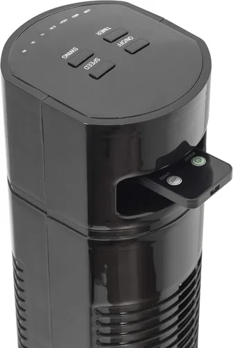 Miniatura 3 de Bestron Tower fan with swivel function, timer and remote control, height: 78 cm, Summer Breeze, 35 watts, black
