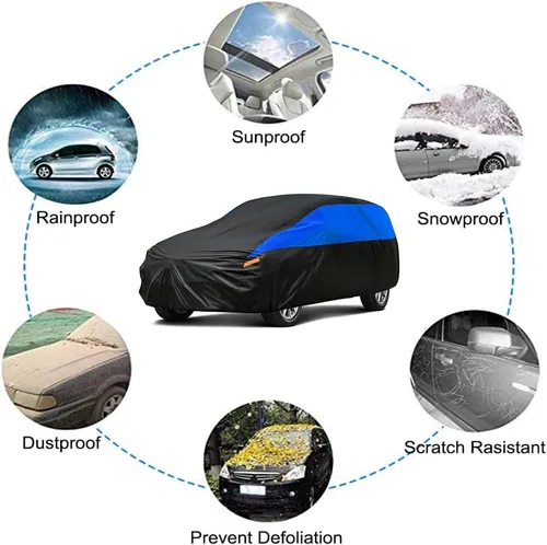 Miniatura 3 de GUNHYI - Funda para auto Chevrolet Custom Fit Chevrolet Chevy Trailblazer (2020-2023) impermeable para todo tipo de clima, cubierta exterior ligera