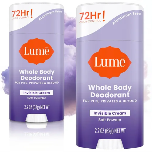 Miniatura 18 de Lume - Desodorante Lume en barra para axilas y partes privadas, 2 unidades de 2.2 oz