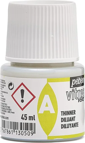 Miniatura 12 de Pebeo Vitrea 160 - Botella de diluyente para pintura de vidrio (45 ml)