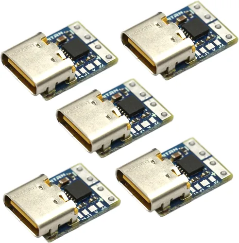 Miniatura 7 de JacobsParts USB tipo C PD 12 V CC módulo de disparador de potencia de voltaje fijo 5A Tipo-C entrada hembra