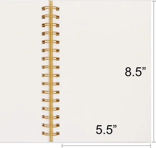 Miniatura 5 de Bloc de papel de acuarela, 5.5 x 8.5, paquete de 3, libros de bocetos de tapa dura, papel de algodón pesado de 140 libras/10.58 oz/m², encuadernado