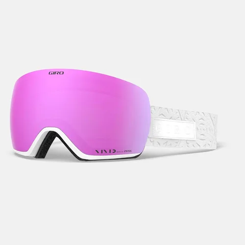 Giro Lusi Gafas de esquí – Gafas de snowboard para mujer – Cambio rápido con 2 lentes Vivid – Tecnología de ventilación antivaho – OTG