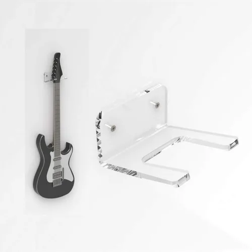 LEILIN Soporte de pared para guitarra de pared, soporte de guitarra | Soporte de pared acrílico para guitarra violín Ukelele-1 piezas