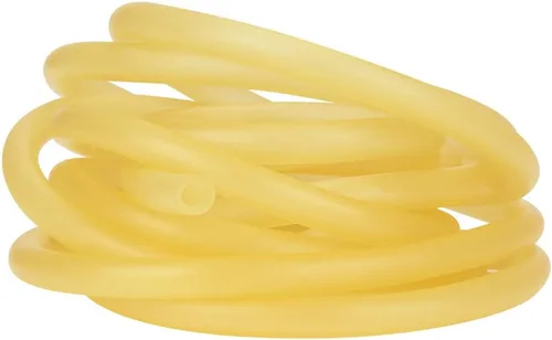 Miniatura 5 de FunChem Tubo de goma, tubo de látex puro, tubo de goma natural de 3/8 pulgadas de diámetro exterior de 1/4 pulgadas de diámetro interior, súper