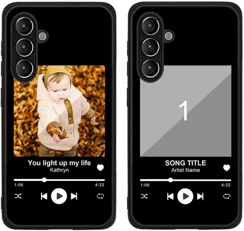 Miniatura 326 de Funda de teléfono personalizada para Samsung Galaxy S22+ / S22 Plus 5G, funda de TPU suave de vidrio templado antiarañazos personalizada con foto
