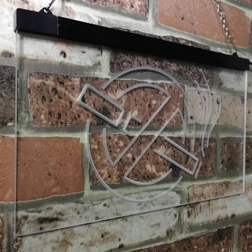 Miniatura 4 de ADVPRO No Smoking Non Smoke Warning Shop Restaurant Dual Color LED Neon Sign Blue & Red 12" x 8.5" st6s32-i3189-br