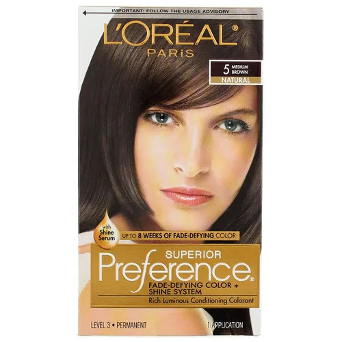 Miniatura 3 de L'Oreal Superior Preference - 5 marrón medio (natural) 1 cada uno (paquete de 10)