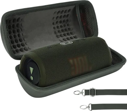 Miniatura 11 de Carcasa Rígida Lebakort Compatible con Altavoz JBL Charge 5 Charge 4 Impermeable (Carcasa Negra)