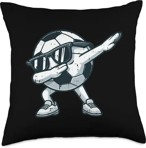 Miniatura 4 de Soccer Ball Dab Cute Football Player Boys Kids Toddler Men Throw Pillow