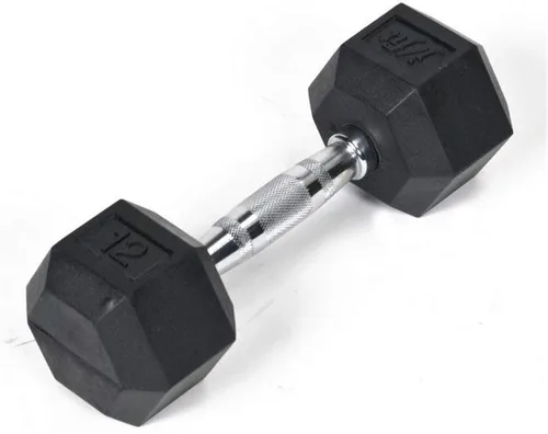 JFIT Rubber Hex Dumbbell