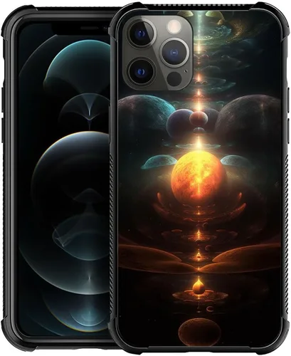 Miniatura 18 de DAIZAG Compatible con iPhone 13 Pro Max, Funda de TPU Protectora Anti-Arañazos Todo En Uno, Fundas para Hombre Mujer - Motivo de Madera Americana