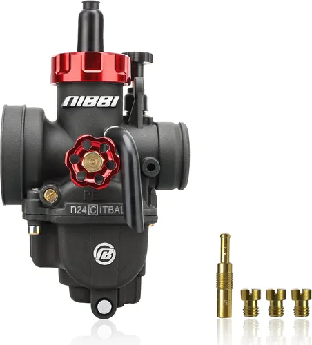 NIBBI Carburador PE24mm 140cc-150cc de Repuesto de Alto Rendimiento con Jets de Carburador, Compatible con 140cc-150cc YAMAHA Honda Apollo SSR TTR