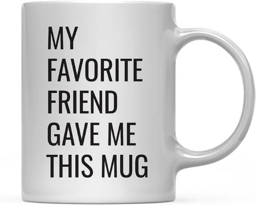 Miniatura 8 de Andaz Press Taza de café divertida de 11 onzas, regalo de broma, My Favorite Aunt Gave Me This Cup, 1 paquete, sobrino sobrino, cumpleaños, Navidad