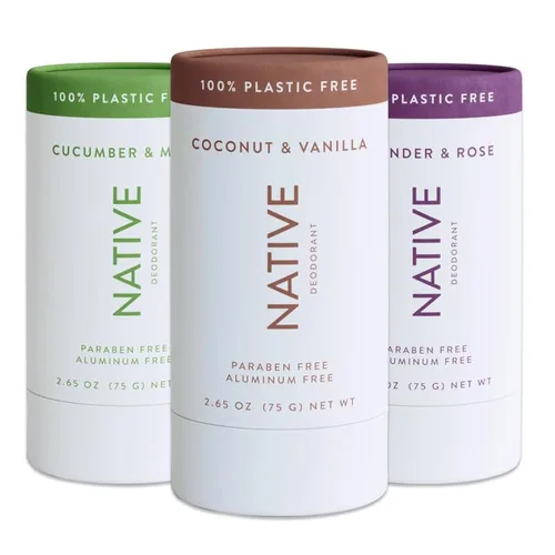 Native El desodorante contiene ingredientes derivados de forma natural, control de olores de 72 horas, desodorante para mujeres y hombres, sin