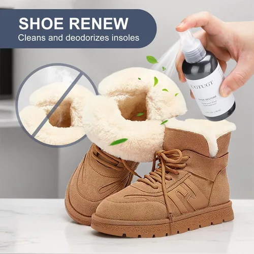 Miniatura 5 de Kit de limpiador de zapatos, kit de limpiador de zapatos de gamuza con limpiador de zapatos, resistente al agua, cuidado de zapatos para gamuza
