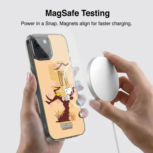 Miniatura 466 de Carcasa de gel para iPhone 7 Plus/iPhone 8 Plus, diseño de Snoopy Oriental de Peanuts, Badges