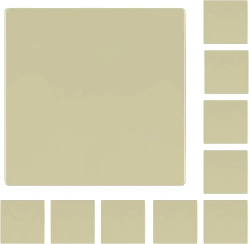 Miniatura 32 de LIDER Placa de Pared de Metal Doble Lisa, Resistente a la Temperatura e Impacto, Acero Inoxidable 304, Cubierta sin Tornillos, Actualización