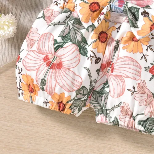 Miniatura 12 de Aalizzwell Conjunto de pantalones cortos para bebé recién nacido para el verano