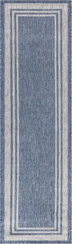 Miniatura 297 de Keen Home Design Alfombra de pasillo para exteriores, 26 x 119 pulgadas, lavable para interiores y exteriores, para patio, cocina, balcón, playa