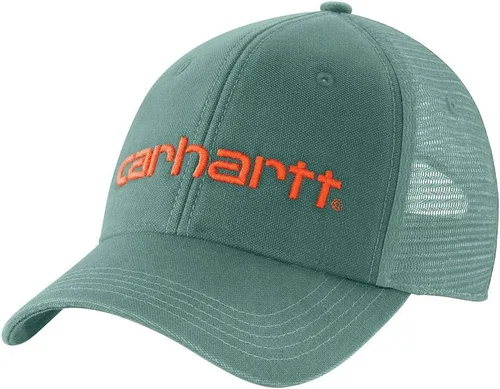 Miniatura 36 de Carhartt Gorra gráfica con logotipo de malla trasera de lona para hombre