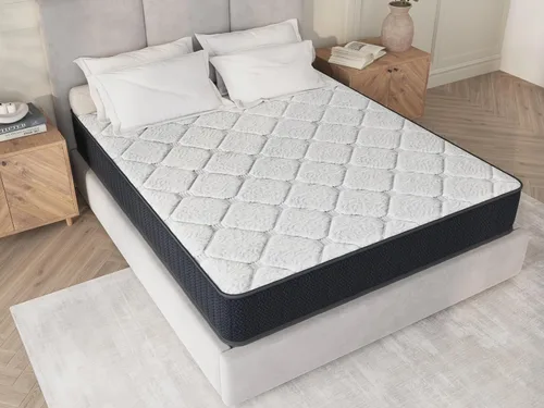 Miniatura 3 de Colchón individual de 10 pulgadas, colchón de espuma viscoelástica en una caja, resortes interiores de bolsillo envueltos individualmente