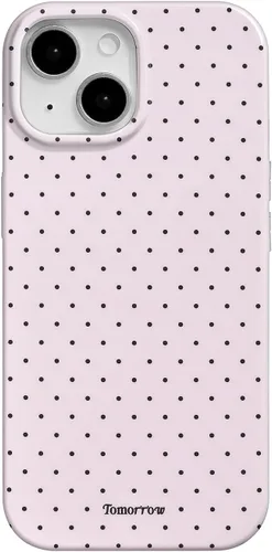Miniatura 68 de inewateri Funda compatible con iPhone 11 con bonito diseño estético de lunares a la moda, fundas simples para TPU suave, funda de protección Negro